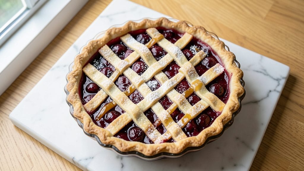 Betty Crocker Canned Cherry Pie Recipe: No-Fuss Lattice Crust Over Bursting Filling