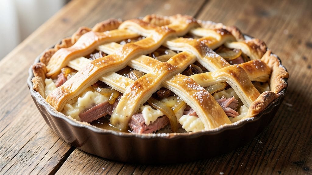 Canned Corned Beef Pie Recipe: Savory Meat and Potato Topping Fusion