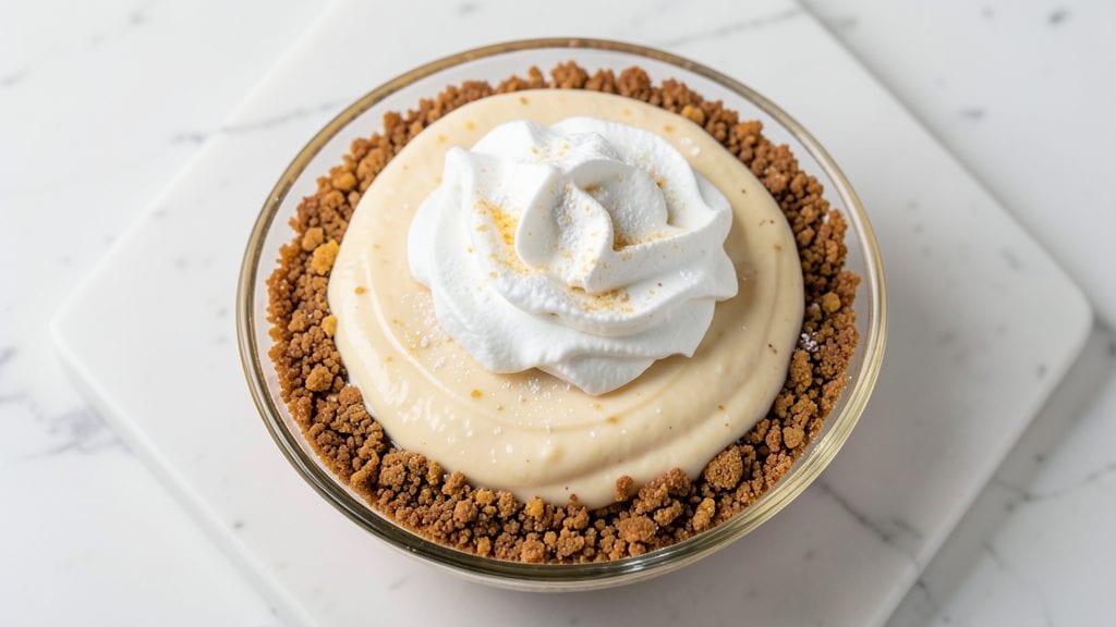 Graham Cracker Boston Cream Pie Pudding Recipe: Vanilla Swirls in Crunchy Layers