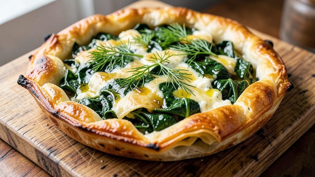 Jamie Oliver's Spinach Feta Filo Pie Recipe: Savory Layers That Shatter With Every Bite
