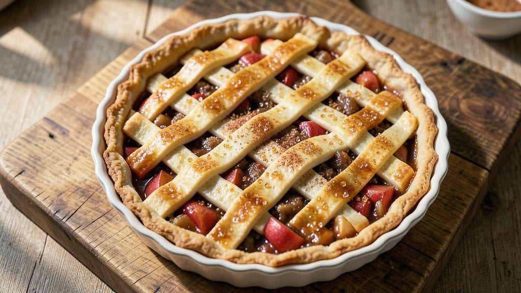 Old Fashioned Canned Apple Pie Recipe: Warm Spice and Cinnamon-Sugared Topping
