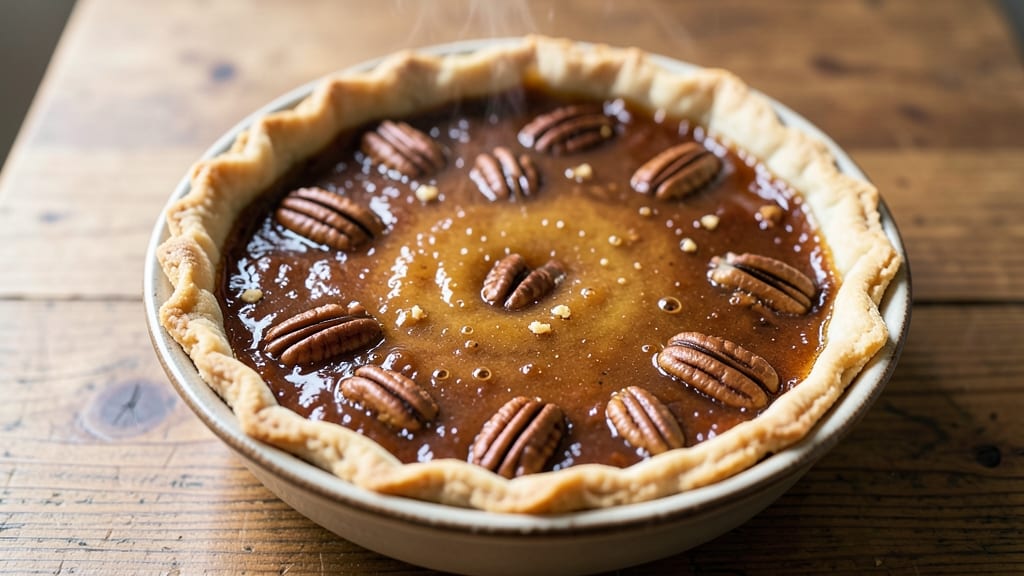 Old Fashioned Pecan Pie Recipe Without Corn Syrup: Molasses-Kissed Caramel Depth With Toasted Nut Crunch