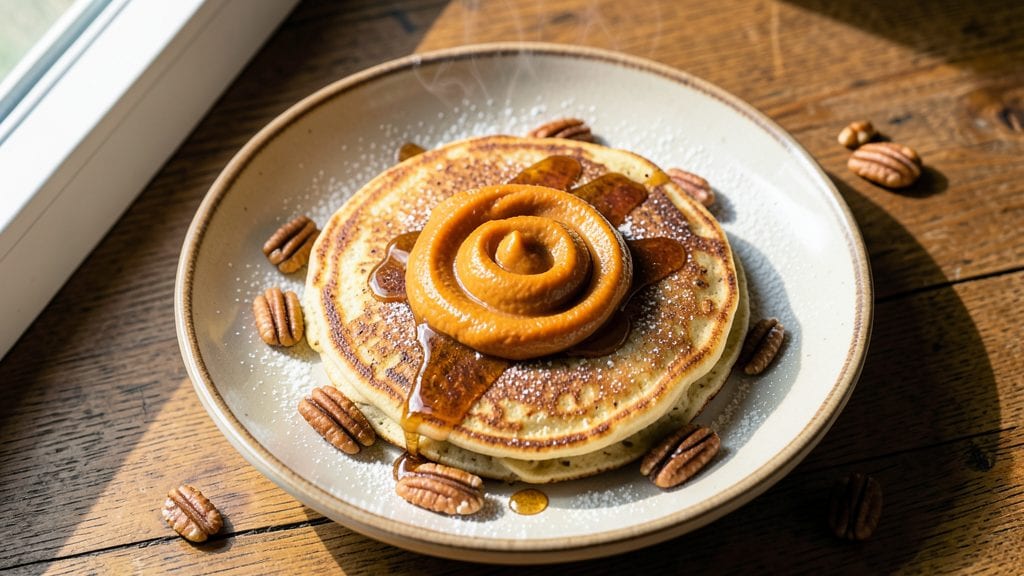 Pumpkin Pie Pancakes Recipe: Spiced Swirls and Fluffy Layers